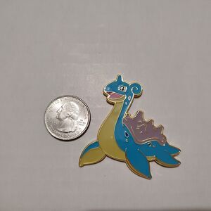 Pokemon Lapras Enamel Pin Official Nintendo Pkmn Collectible Lapel Badge